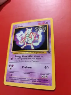 Mewtwo Black Star Promo #3 Pokemon The First Movie 1999 WoTC - Image 3