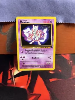 x3 Mewtwo Black Star Promo #3 Pokemon The First Movie 1999 WoTC - Image 5