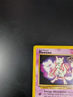 Mewtwo 3 Black Star Pokemon Movie Promo 1999 WOTC Pokemon Card -NM - Image 2