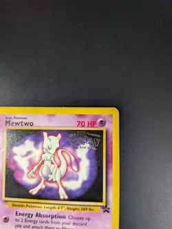 Mewtwo 3 Black Star Pokemon Movie Promo 1999 WOTC Pokemon Card -NM - Image 3