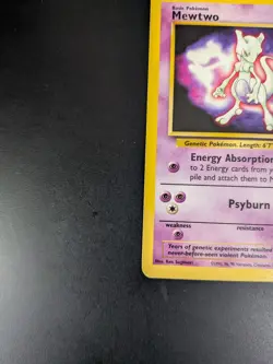 Mewtwo 3 Black Star Pokemon Movie Promo 1999 WOTC Pokemon Card -NM - Image 5