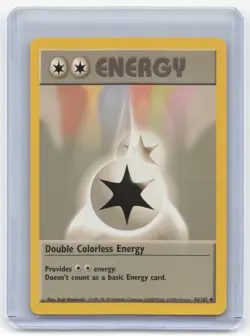 1999 Pokemon Double Colorless Energy Base Set #96/102 Near Mint - Image 1