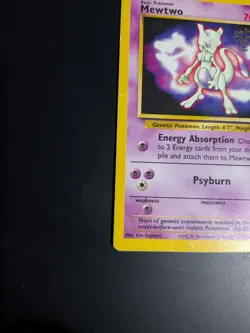 Mewtwo 3 Black Star Pokemon Movie Promo 1999 WOTC Pokemon Card -MP - Image 5