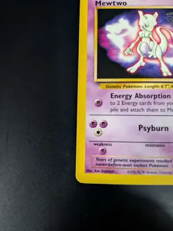 Mewtwo 3 Black Star Pokemon Movie Promo 1999 WOTC Pokemon Card -NM - Image 5