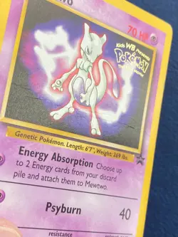 Mewtwo 3 promo Vintage WOTC Black Star Promo (1999) Pokemon First Movie - HP - Image 3