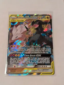 Reshiram & Zekrom GX Tag Team 157/236 Cosmic Eclipse 2019 Pokemon TCG NM - Image 4