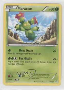 Maractus Pokemon Black & White Base Set #11 - Image 1