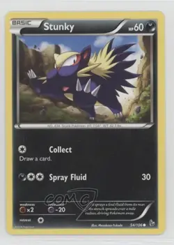 Stunky Pokemon XY Flashfire #54 - Image 1