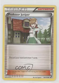 Professor Juniper Pokemon Black & White Base Set #101 - Image 1