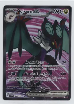 Noivern ex Ultra Rare Pokemon SV02: Paldea Evolved #246 - Image 1