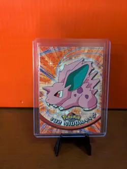 LP - Pokemon Topps Nidoran #32 TV Animation Edition Series 1 (Black Logo) - Image 1