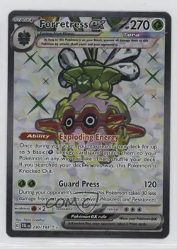 Forretress ex Ultra Rare Pokemon SV02: Paldea Evolved #230 - Image 1