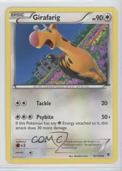 Girafarig Pokemon XY Phantom Forces #82 - Image 1