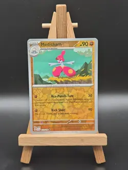 Reverse Holo Medicham 111/198 Uncommon Scarlet & Violet Base Set Pokemon TCG - Image 1