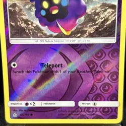 Cosmog - 60/156 SM Ultra Prism Reverse Holo Pokemon TCG - Image 2