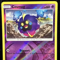 Cosmog - 60/156 SM Ultra Prism Reverse Holo Pokemon TCG - Image 3