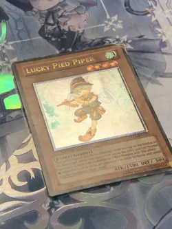 TAEV-EN021 Lucky Pied Piper Ultimate Rare 1st Edition Heavily Played YuGiOh TCG - Image 2