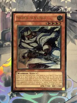 REDU-EN033 Silver Sentinel Ultimate Rare 1st Edition Lightly Played YuGiOh TCG - Image 1