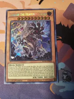Yugioh! Lord of the Heavenly Prison - BODE-EN030 - Secret Rare - 1st Edition - Image 1