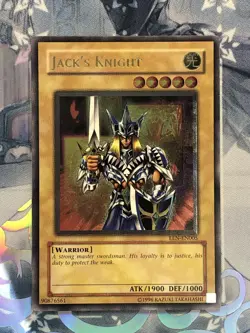 EEN-EN005 Jack's Knight Ultimate Rare UNL Edition Lightly Played YuGiOh TCG - Image 1