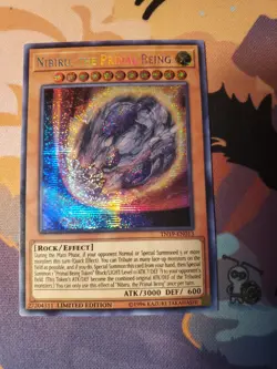 Yugioh! Nibiru, the Primal Being - TN19-EN013 - Prismatic Secret Rare - Image 1
