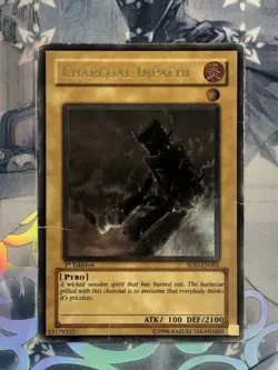 SOD-EN001 Charcoal Inpachi Ultimate Rare 1st Ed Moderately Played YuGiOh TCG - Image 1