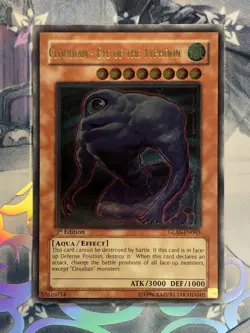 GLAS-EN005 Cloudian - Eye Of The Typhoon Ultimate Rare 1st Edition LP YuGiOh TCG - Image 1