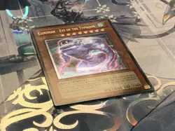 GLAS-EN005 Cloudian - Eye Of The Typhoon Ultimate Rare 1st Edition LP YuGiOh TCG - Image 2