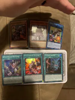 Lot Of 6 Holo Justice Hunter Yugioh Cards All Near Mint +Bonus FREE SHIPPING! - Image 1