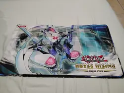 Yugioh Abyss Rising Sneak Peek Playmat Number C32: Shark Drake Veiss Konami - Image 1