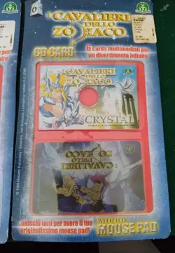3 CD Card I Knights of the Zodiac Micro Mouse Pad 1986 Crystal Knights Golden - Image 5