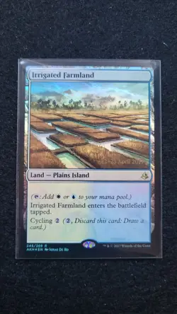 Irrigated Farmland - Foil - Prerelease Promo MTG Card - Image 2