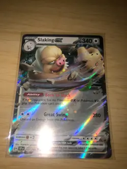 Slaking ex 147/191 Double Rare Surging Sparks Pokemon Card NM / M FREE Shipping - Image 1