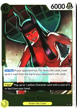 Nico Robin (107) OP09-107 Rare Emperors in the New World One Piece Foil NM - Image 1