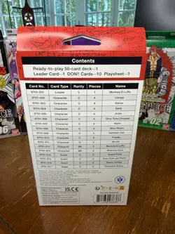 One Piece TCG Starter Deck Lot ST01-ST06 English New Sealed Complete Set - Image 4