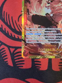 ONE PIECE TCG Portgas D. Ace OP16-118 SEC The Time of Battle ENGLISH SEC NM - Image 2