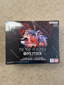Sealed Bandai One Piece Card Game OP-16 The Time of Battle English Booster Box - Image 1