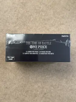 Sealed Bandai One Piece Card Game OP-16 The Time of Battle English Booster Box - Image 3