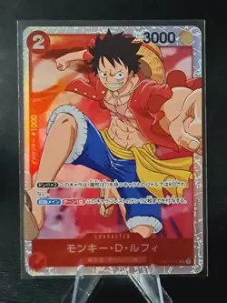 Monkey.D.Luffy OP01-024 SR Super Rare One Piece Card Game Japanese PK016A - Image 1