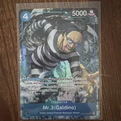 Mr.3 (Galdino) Alternate Art SR (OP16-056) One Piece TCG The Time of Battle NM - Image 1