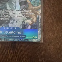 Mr.3 (Galdino) Alternate Art SR (OP16-056) One Piece TCG The Time of Battle NM - Image 3