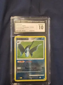 Pokemon Lumineon TCG Reverse Holo Card Mysterious Treasures 11/123 - Image 1