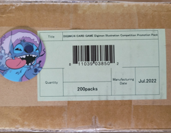 Digimon Card Game Illustration Competition Promotion Pack Case 2022 - Image 1