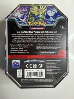 Pokemon TCG: Azure Legends Tin - Kyogre - Sealed NEW Card Cards Pokemon Pack - Image 2