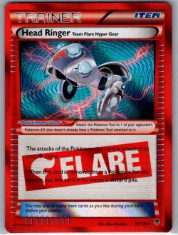 Head Ringer 97/119 Holo XY - Phantom Forces - Pokemon Card - NM - Image 1
