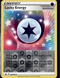 Pokemon Lucky Energy 158/198 Chilling Reign Reverse Holo Uncommon 4 Card Lot - Image 1
