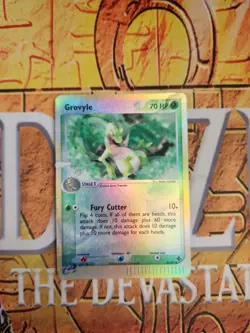 Grovyle 31/97 Dragon Reverse Holo Damaged HP Condition Pokemon Card - Image 1