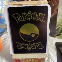 Pikachu Mega Sableye Cosplay Black Foil Fan Art Pokemon Card Hp480 NM - Image 4