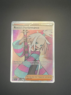 112/086 Roxie’s Performance Ultra Rare Chaos Rising Pokemon Card - Image 1