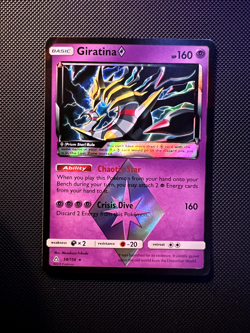 Giratina Prism Star 58/156 SM Ultra Prism Holo Card Pokemon TCG Card L/P - Image 1